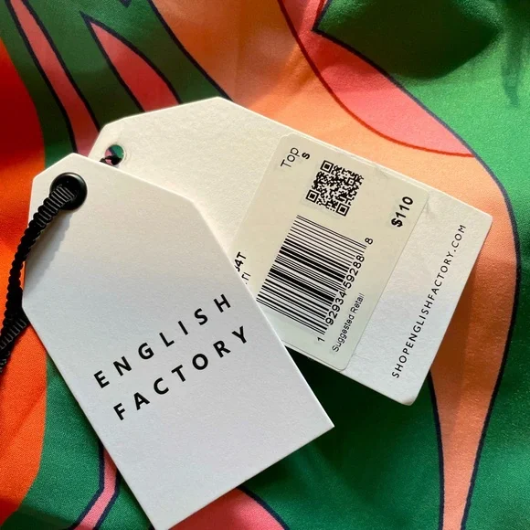 Anthropology, English Factory Sleeveless Faux Feather Top. Price firm. - Picture 8 of 11